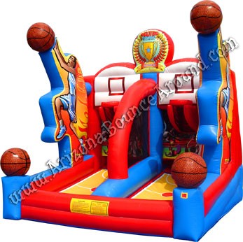 Inflatable Basketball Double Shot game rental Phoenix Arizona